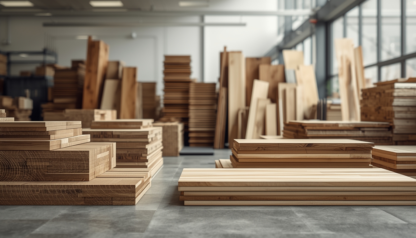 Suministros profesionales en madera